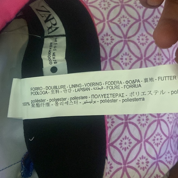 Zara Pucci style pink purple skirt blogger favorite Large - Picture 11 of 11